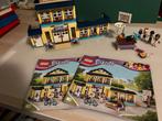 lego friends 41005  heartlake highschool, Ophalen of Verzenden, Gebruikt, Complete set, Lego