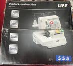Overlock-naaimachine LIFE 555 nieuw in in de doos, Hobby en Vrije tijd, Naaimachines en Toebehoren, Ophalen, Life, Lockmachine