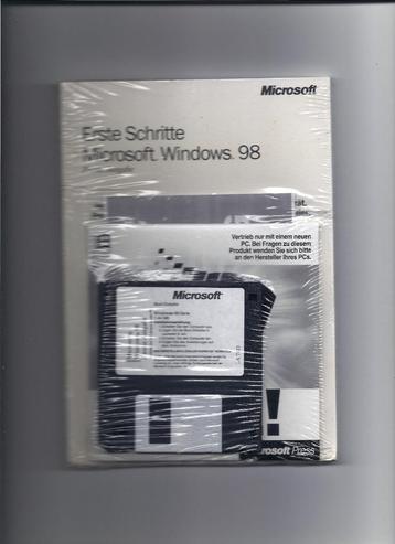 Windows 98 Zweite Ausgabe orig. gesealed retro pc beschikbaar voor biedingen