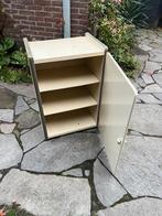 Vintage Kastje met Deur en Planken, Huis en Inrichting, Kasten | Buffetkasten, Ophalen, Gebruikt, Minder dan 25 cm, Minder dan 100 cm