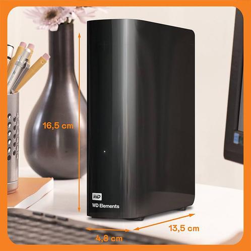 WD Elements 16 TB - 2025 <20 draaiuren externe harde schijf, Witgoed en Apparatuur, Luchtbehandelingsapparatuur, Zo goed als nieuw