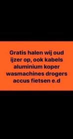 Gezocht oud ijzer en metalen, Ophalen of Verzenden