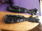 schoonmaakartikel rubber handschoenen handschoen latex zwart, Overige typen, Ophalen of Verzenden