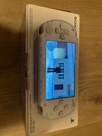 PSP 1004 IPS screen, Spelcomputers en Games, Spelcomputers | Sony PSP, Ophalen, Zo goed als nieuw, Zwart
