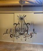 kroonluchter lamp, Huis en Inrichting, Lampen | Hanglampen, Gebruikt, 50 tot 75 cm, Ophalen, Glas