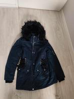 Donkerblauwe winterjas Maat M damesjas, Maat 38/40 (M), Blauw, Yessica, Ophalen of Verzenden
