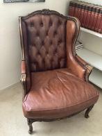 Fauteuil, Huis en Inrichting, Stoelen, Ophalen, Gebruikt, Bruin, Hout