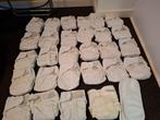 Pakket 31 Wasbare luiers + 7 overbroekjes + 21 inleggers, Ophalen of Verzenden, Gebruikt, One size