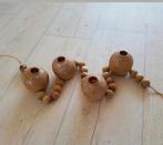 Kralen Slinger Kandelaar, Gebruikt, Ophalen of Verzenden, Bruin, Hout