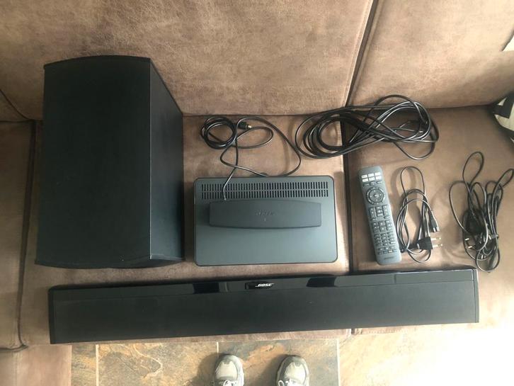 Bose SoundTouch 130 Cinemate Soundbar + Subwoofer, Audio, Tv en Foto, Soundbars, Zo goed als nieuw, Bluetooth, Ophalen