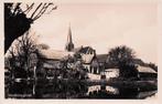 Bleskensgraaf - Zicht op dorp met kerk (gel. 1942), Ophalen of Verzenden, 1940 tot 1960, Gelopen, Zuid-Holland