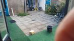Gewassen grindtegels GRATIS ongeveer  40 M2, Tuin en Terras, Tegels en Klinkers, Ophalen, Gebruikt, 10 m² of meer, Beton