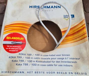 Coaxkabel Hirschman nieuw ! beschikbaar voor biedingen