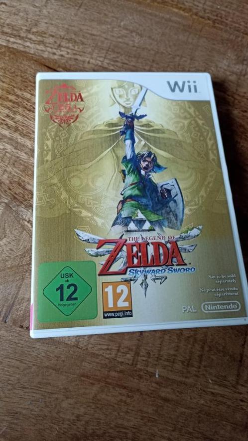 Wii The legend of zelda skyward sword, Spelcomputers en Games, Games | Nintendo Switch, Zo goed als nieuw, Avontuur en Actie, 1 speler