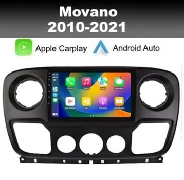 Opel Movano radio navigatie android 14 apple carplay dab+ beschikbaar voor biedingen
