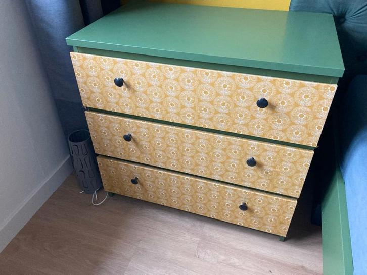 Malm ladekast, Huis en Inrichting, Kasten | Ladekasten, Zo goed als nieuw, Minder dan 100 cm, 50 tot 100 cm, 25 tot 50 cm, Overige materialen