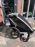 Thule chariot lite fietskar voor 1 of 2 kinderen, Ophalen, Opvouwbaar, Zo goed als nieuw, Thule Chariot