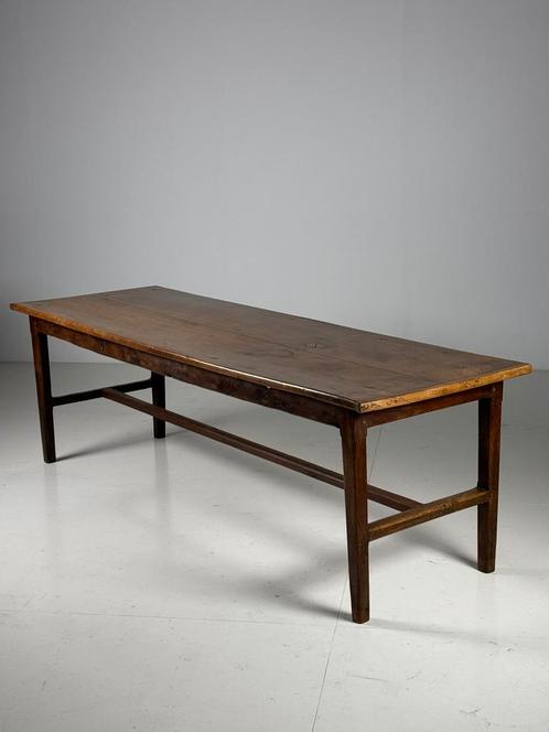 Franse boeren eettafel antiek 246cm, Antiek en Kunst, Antiek | Meubels | Tafels, Ophalen
