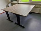 Kantoor bureau hoogte instelbaar zwart frame ( 20x ) 160x80, Huis en Inrichting, Bureaus, Postbus, VST, In hoogte verstelbaar