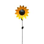 Zonnebloem tuinsteker - metaal - 110 cm - decoratieve bloem, Tuin en Terras, Ophalen of Verzenden, Nieuw