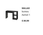 Kallax bureau ikea, Ophalen, Zo goed als nieuw