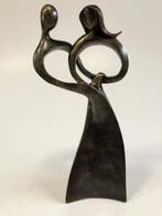 Bronzen Beeld - Liefdeskoppel Echt brons, Antiek en Kunst, Verzenden