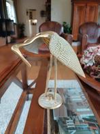 Messing Kraanvogel Brocante Vogel beeld India, Antiek en Kunst, Ophalen of Verzenden