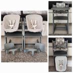 Zeer complete set! 2x beschikbaar. Tripp Trapp +accessoires, Ophalen, Zo goed als nieuw, Meegroeistoel