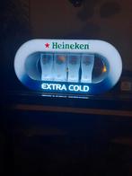 Heineken Bier Led Licht Reclame  / Lichtbak, Verzamelen, Biermerken, Ophalen, Gebruikt, Reclamebord, Plaat of Schild, Heineken