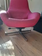 Roze Draaifauteuil van Topform, Huis en Inrichting, Fauteuils, Gebruikt, 75 tot 100 cm, Ophalen of Verzenden, Metaal