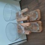 Twee Pauwel Kwak glazen, Huis en Inrichting, Keuken | Servies, Ophalen, Glas of Glazen, Overige stijlen, Glas