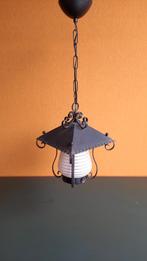Vintage smeedijzeren lantaarntje, lampje, hal lamp, Ophalen, Gebruikt, Vintage, Vintage