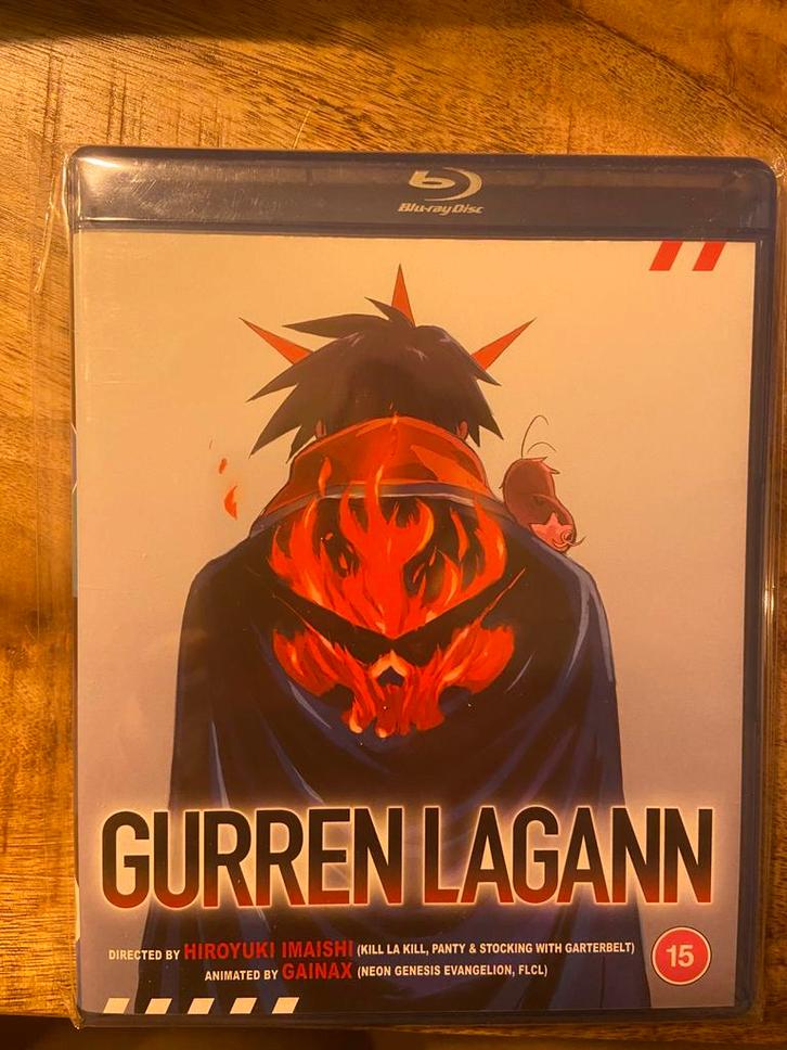 Gurren Lagann Anime Bluray Compleet!, Cd's en Dvd's, Blu-ray, Zo goed als nieuw, Ophalen of Verzenden