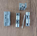 kunststof blok scharniertjes 44 x10 mm, Ophalen of Verzenden, Nieuw