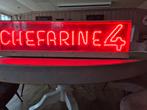 Vintage Chefarine 4 Lichtbak Apotheek Neonreclame, Ophalen of Verzenden