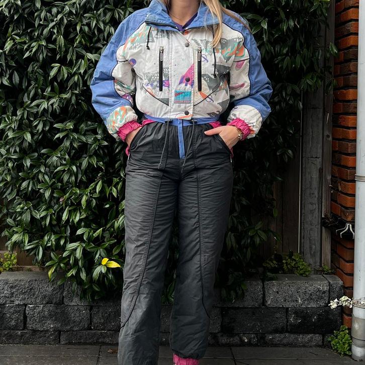 Vintage Retro Skipak S, Kleding | Dames, Wintersportkleding, Gedragen, Pak, Maat 36 (S), Ophalen of Verzenden