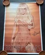 Britney Spears POM Tour Poster met Handtekening, Verzamelen, Rechthoekig Staand, Ophalen of Verzenden, Zo goed als nieuw, A1 t/m A3