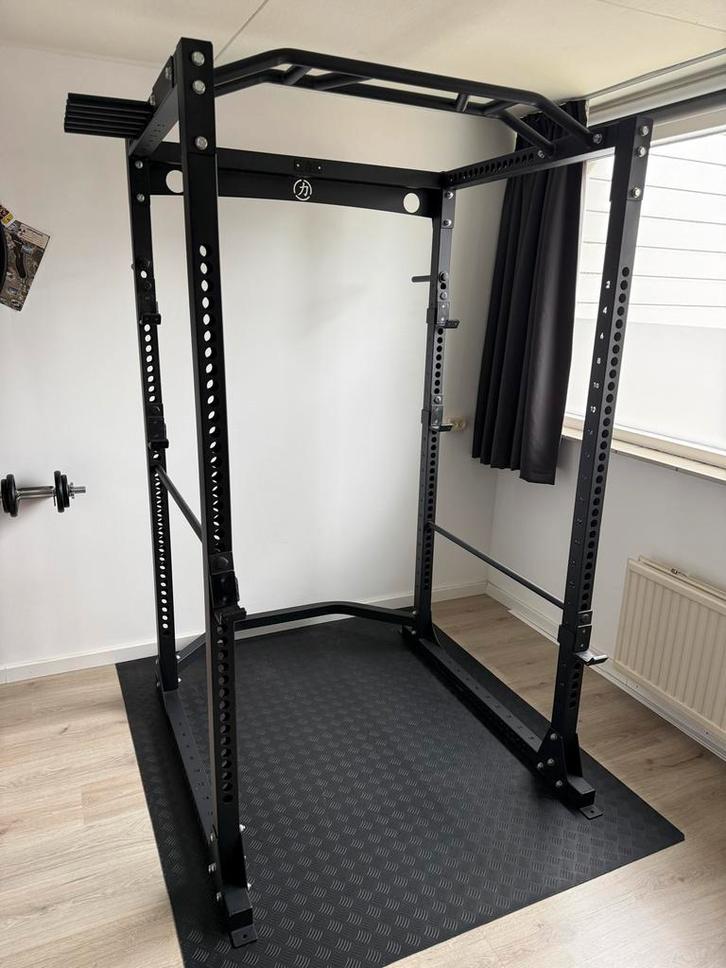 Sportrek Power Cage Strengthshop - Zo Goed Als Nieuw!, Sport en Fitness, Fitnessapparatuur, Zo goed als nieuw, Krachtstation, Armen