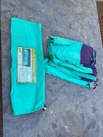 windscherm 1 mtr hoog, 5 meter breed incl tentstokken, Caravans en Kamperen, Ophalen, Gebruikt