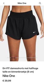 Nike sport broekje met binnenbroekje, 1x gedragen., Nike, Ophalen of Verzenden, Fitness of Aerobics, Zo goed als nieuw