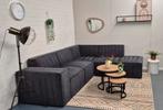 GRATIS LEVERING Nette hoekbank antraciet 265x220 GEREINIGD, Ophalen, 250 tot 300 cm, ., Hoekbank