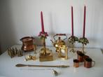 Koperen Theelicht Kandelaar Muis Theepot - zgan - p.stuk, Antiek en Kunst, Antiek | Koper en Brons, Ophalen of Verzenden, Koper