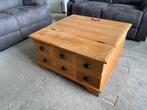 Teakhout salontafel, Ophalen, 100 tot 150 cm, Teakhout, 50 tot 100 cm
