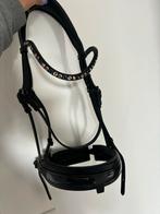 Tess black/black wide hoofdstel maat full, Dieren en Toebehoren, Ophalen of Verzenden, Dressuur