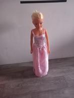 Grote barbiepop 102cm lang, Ophalen, Zo goed als nieuw, Barbie