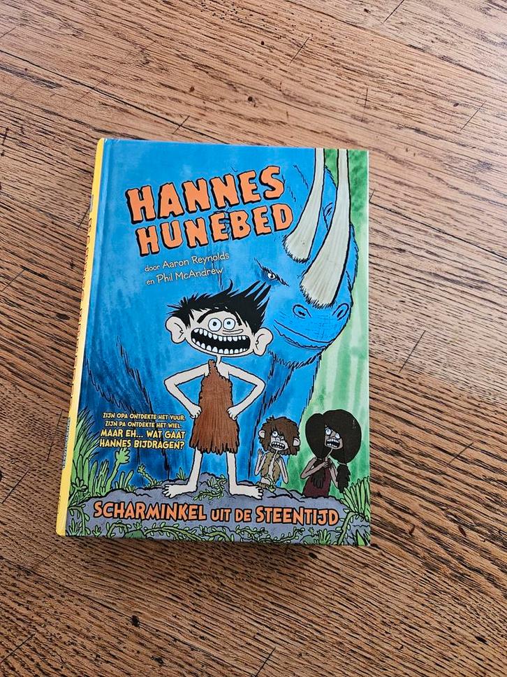 Hannes Hunebed: Scharminkel uit de Steentijd, Boeken, Kinderboeken | Jeugd | onder 10 jaar, Zo goed als nieuw, Fictie algemeen