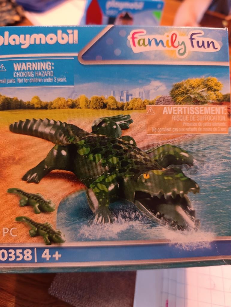 Playmobil family fun krokodillen 70358, Ophalen of Verzenden, Zo goed als nieuw, Complete set