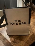 The Tote Bag Schoudertas creme met zwart., Ophalen of Verzenden, Zo goed als nieuw, Beige, Schoudertasje
