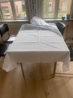 extra groot tafellaken wit - 4.16 x 1.70 mtr, Ophalen of Verzenden, Gebruikt, Rechthoek, Binnen
