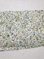 Viscose off white dots (136), 120 cm of meer, Wit, Ophalen of Verzenden, Nieuw
